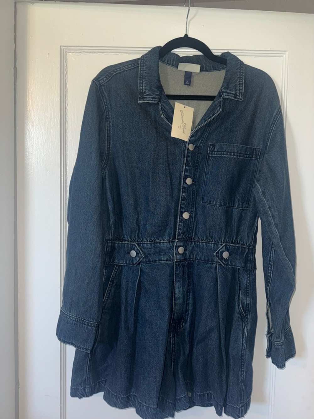 Universal Thread Button-Front Romper